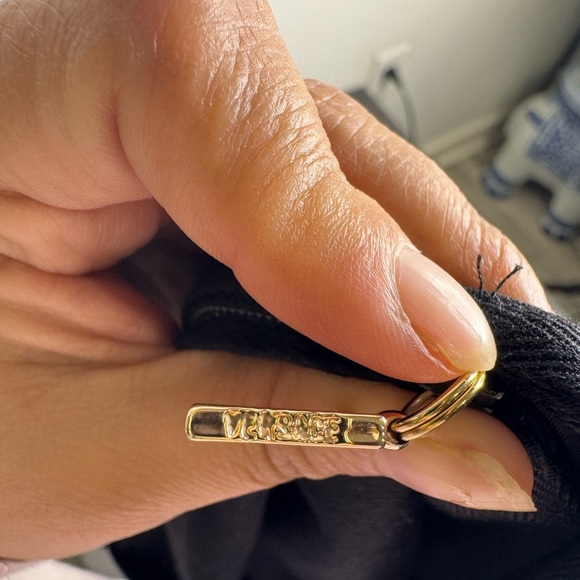 1990's Gianni Versace Couture Black Lightweight Blazer/ Jacket - Picture 11 of 12